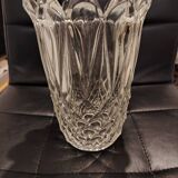 Large crystal vase