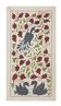 Tapis turc vintage noué à la main