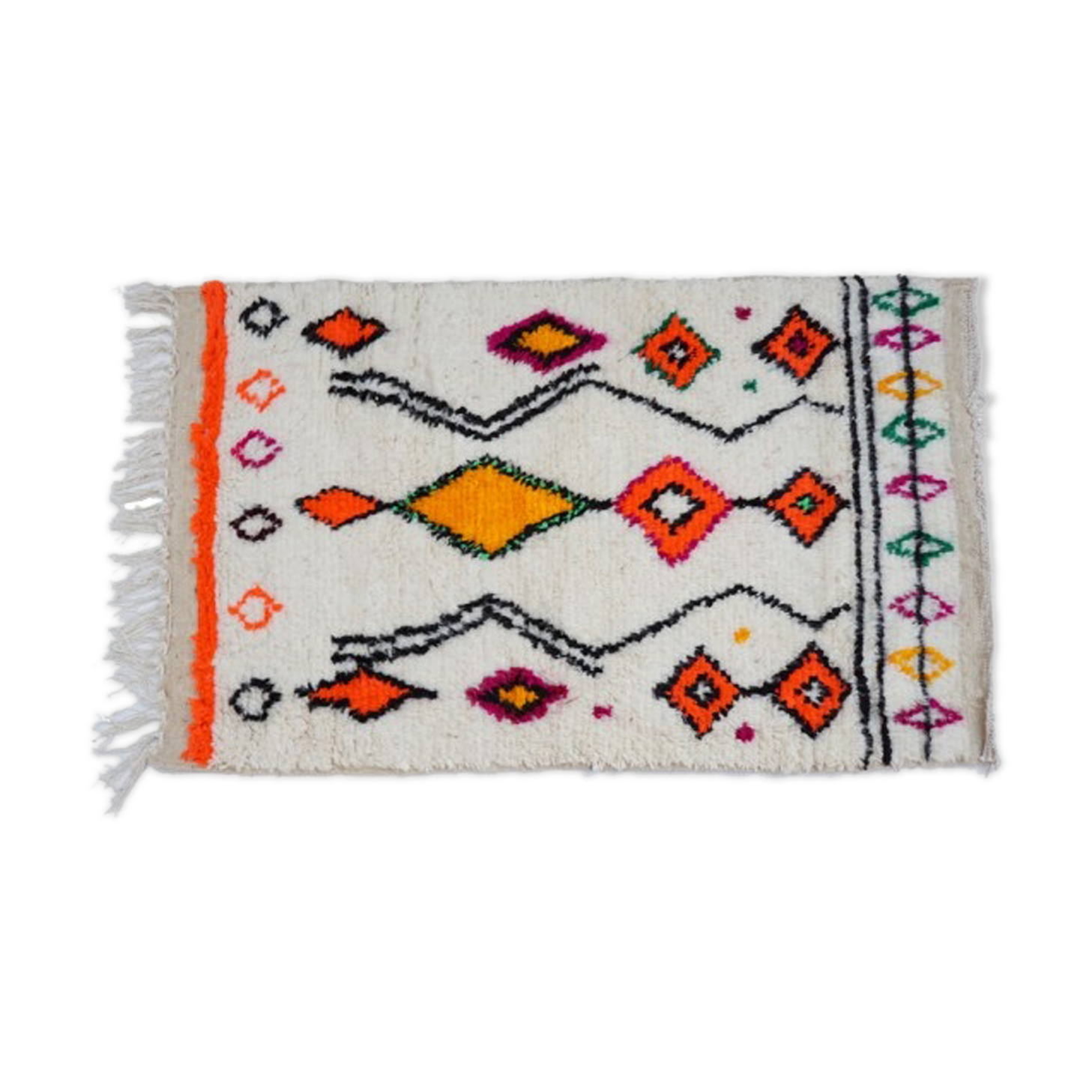 Colorful Berber carpet 148x93cm