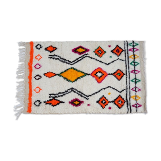 Colorful Berber carpet 148x93cm