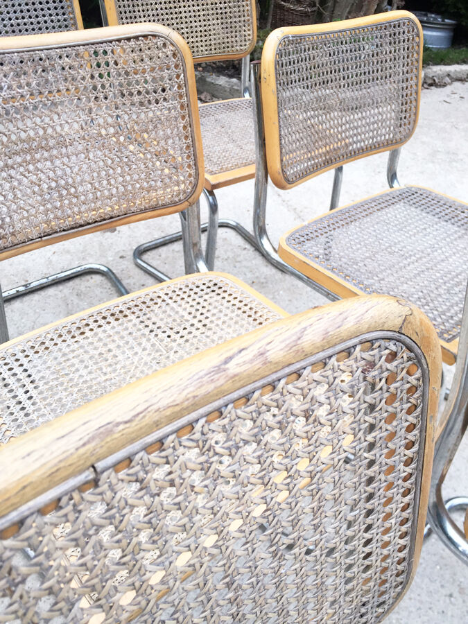 9 Marcel Breuer, model B32 to restore chairs