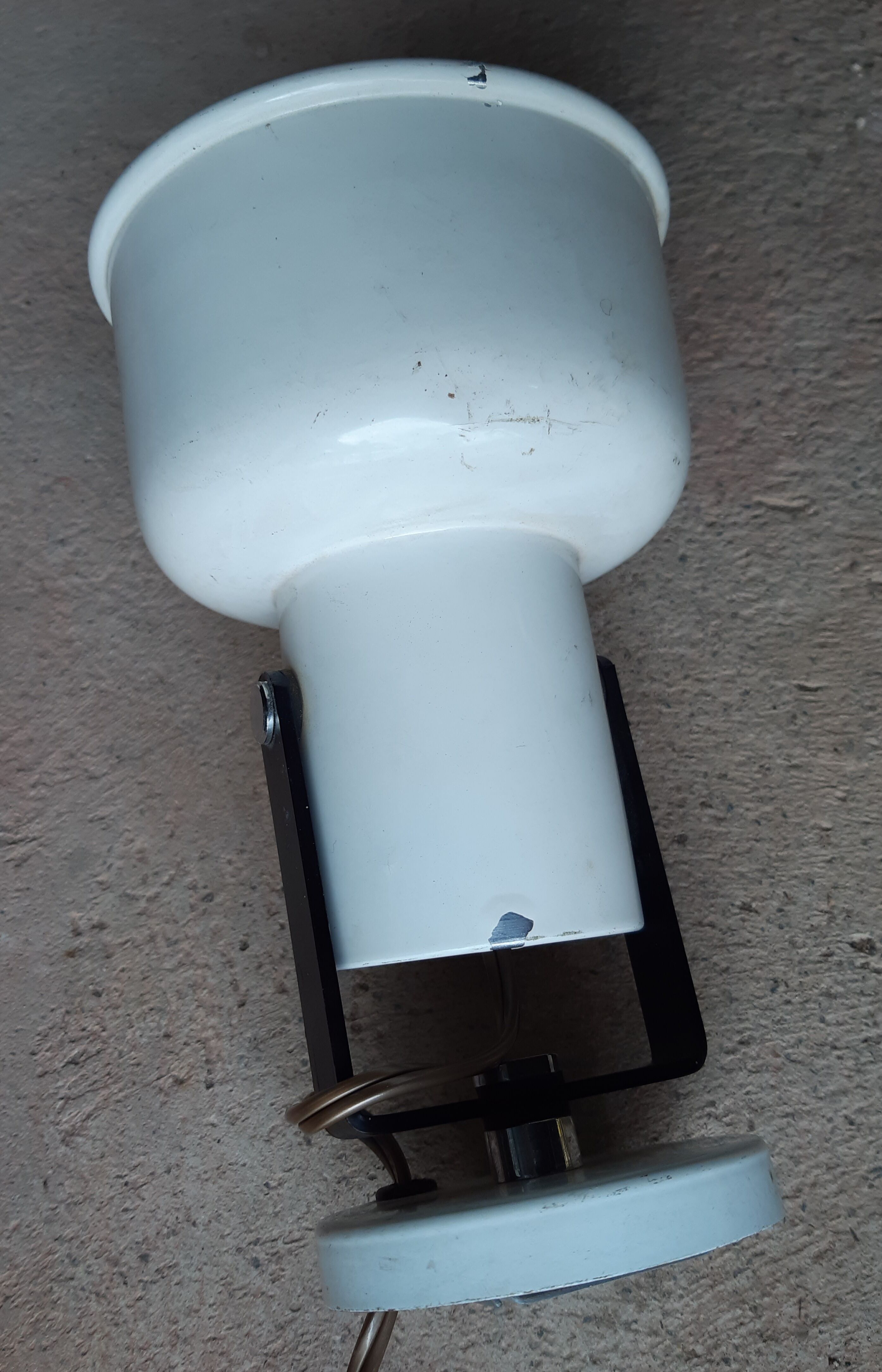 Lamp spot lamp all metal, vintage 60s