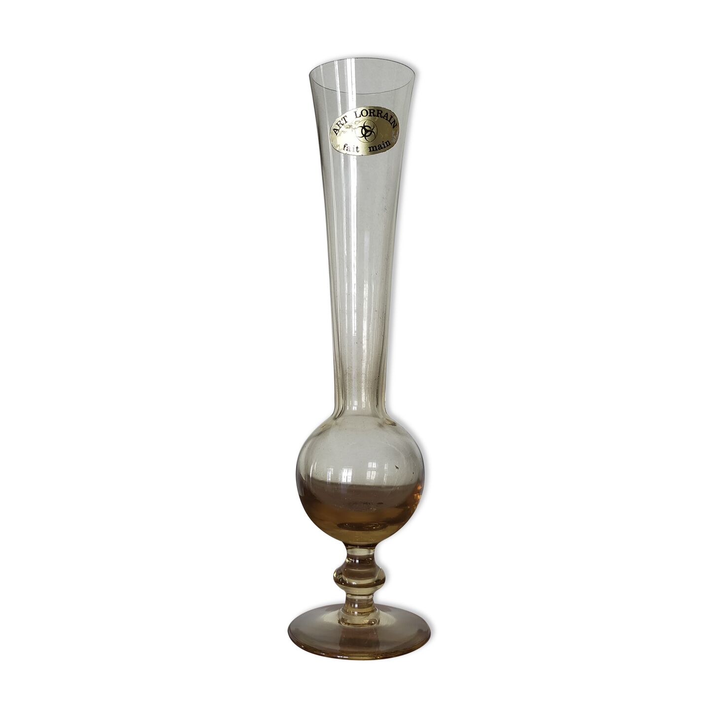 Seventies crystal vase