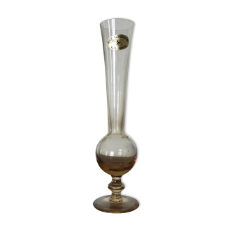 Seventies crystal vase