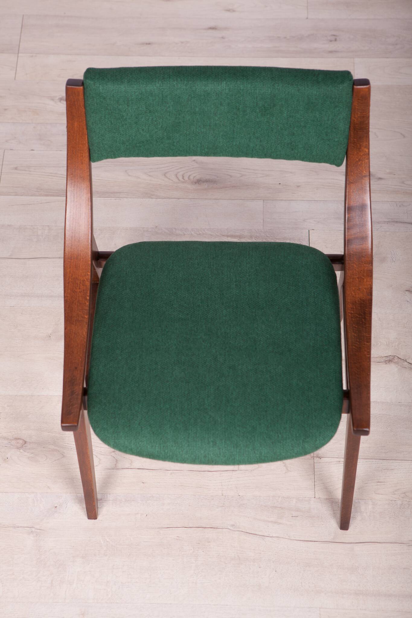 Polish Ski Jumper Dining Chairs from Zamojska Furniture Factory, 1970s, Set