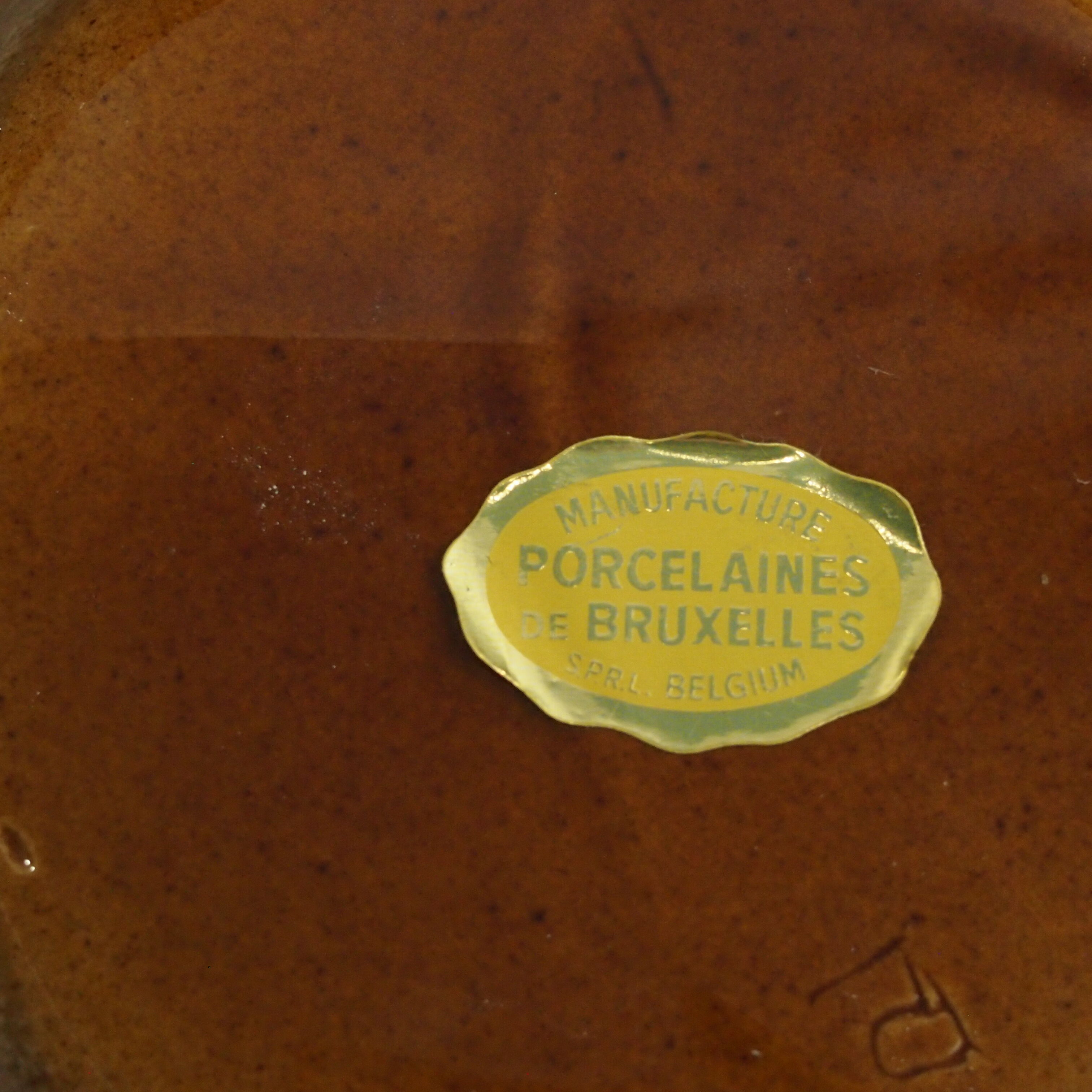 Porcelain vintage ashtray