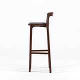 Solid wood bar stool