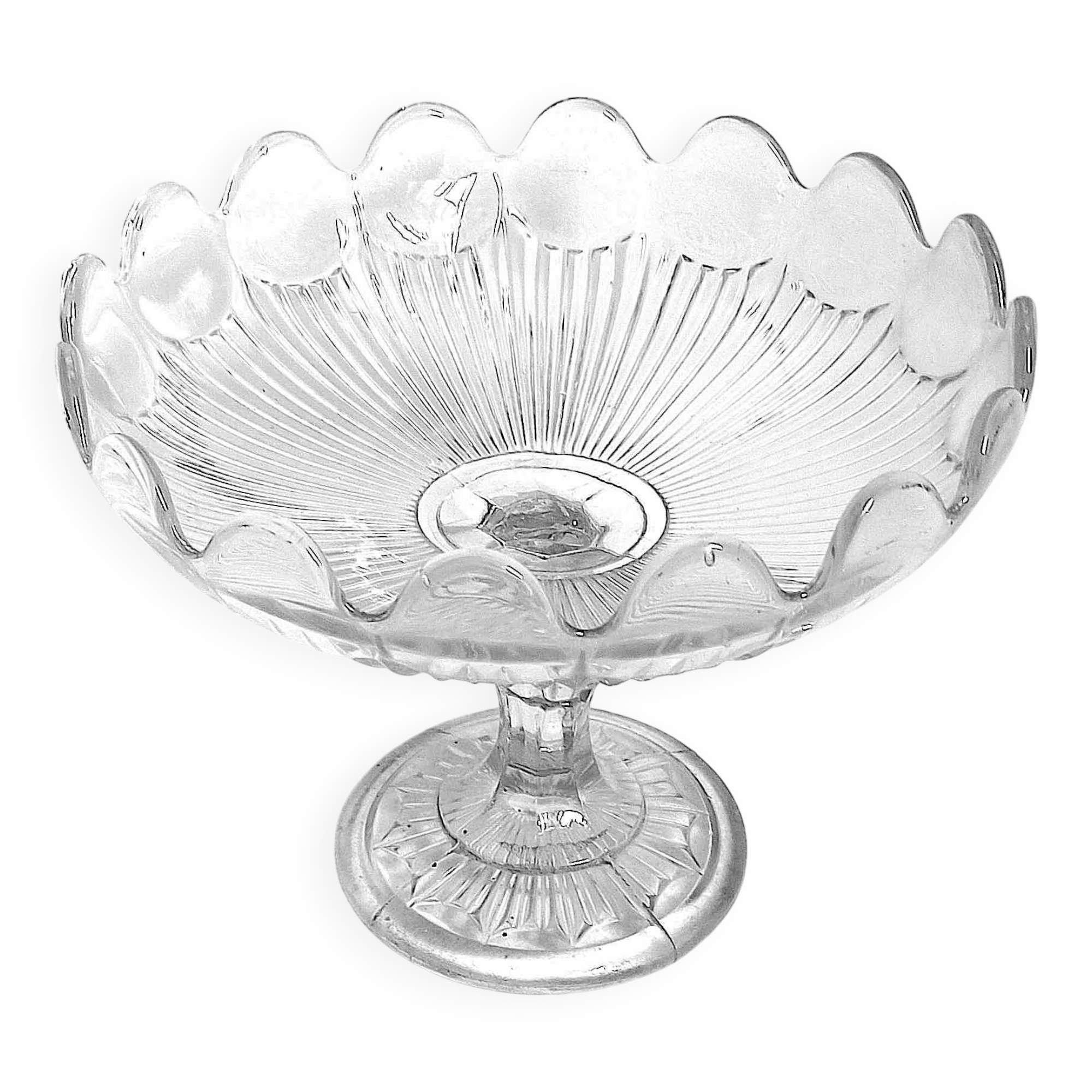 1930s Fruit Bowl Height 17 cm
