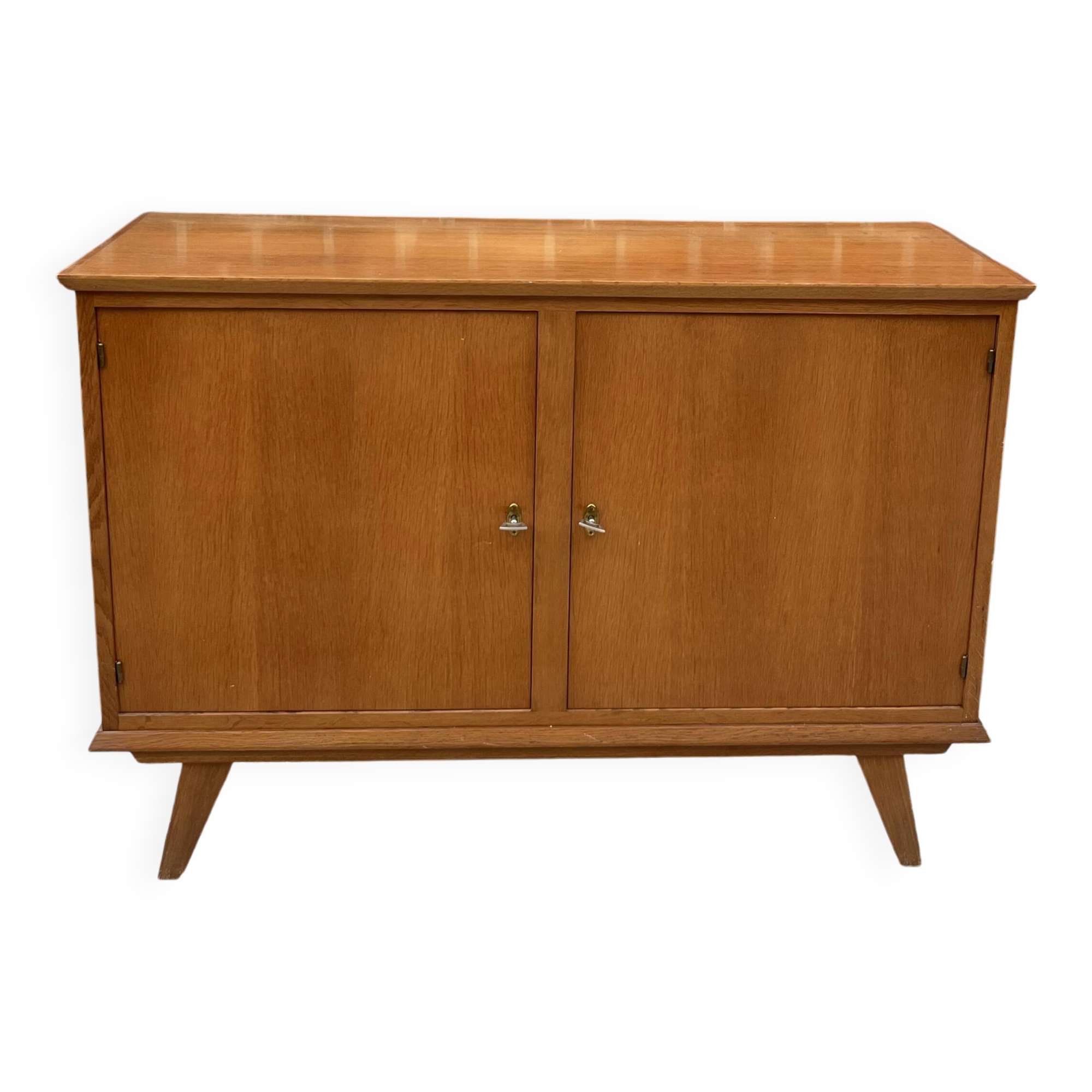 Commode vintage pieds compas