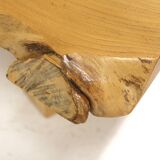 Scandinavian elm coffee table, Sweden, 1970