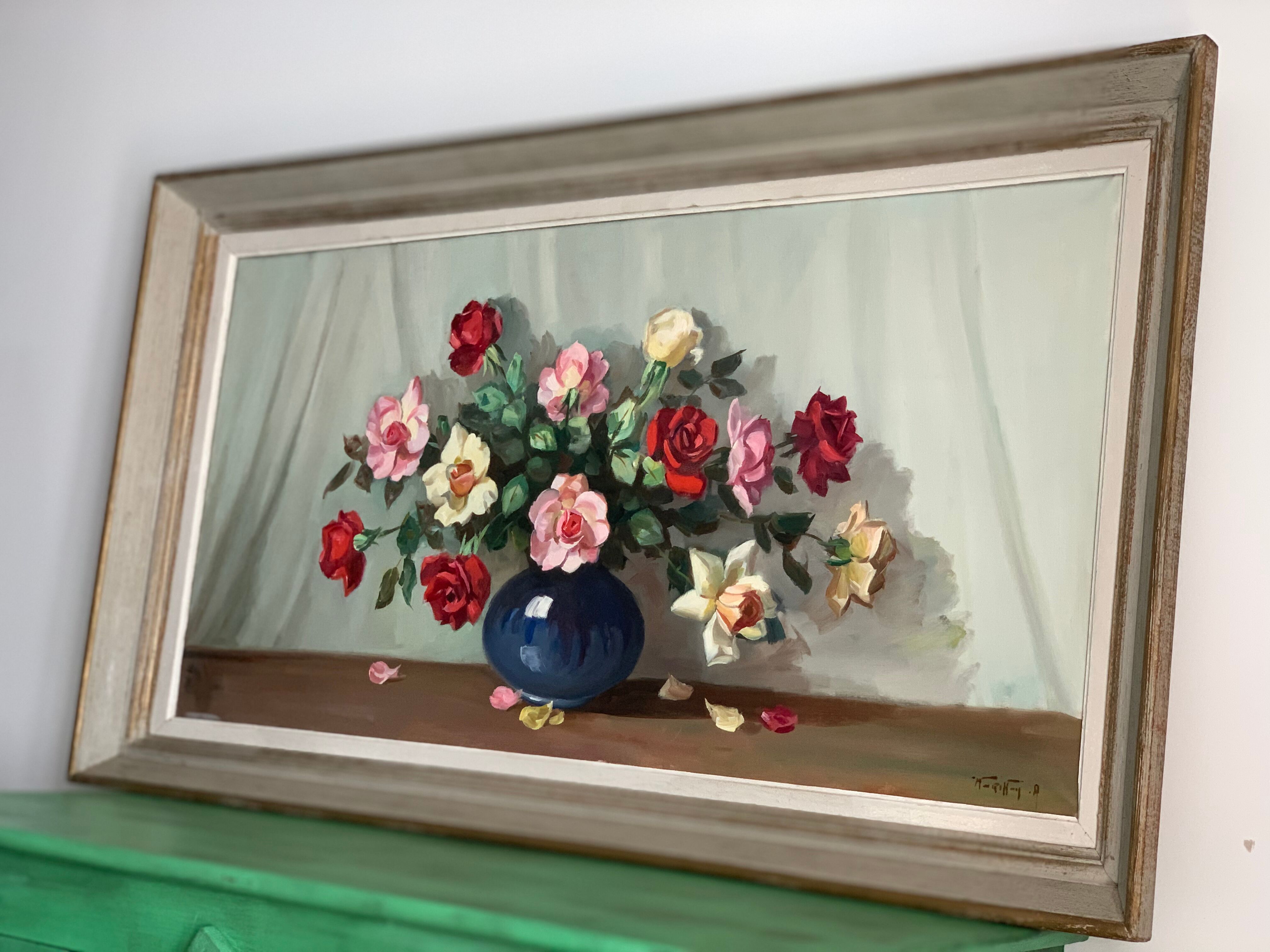 Vintage flower painting