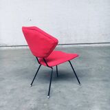 Set of Mid-Century Modern Low Side Chairs, Italy, 1950s