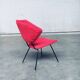 Set of Mid-Century Modern Low Side Chairs, Italy, 1950s