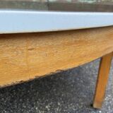 Table basse vintage 1970 french coffee table Mid-Century