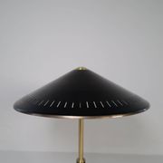 Mid-Century Modern Table Lamp by Bent Karlby Produced by Lyfa in Denmark, 1956