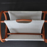 Vintage bamboo magazine holders