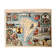 Old illustrated map of andean america from 1948 - jp pinchon