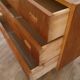 Commode en teck et chêne 1960