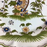 Antique decorative plate Moustiers France