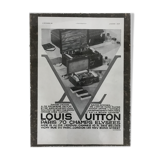 Advertising poster Louis Vuitton 1930