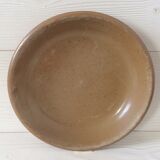 Lot of 4 plates cap sandstone from Brenne France vintage 70s