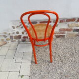 Bistro chair orange