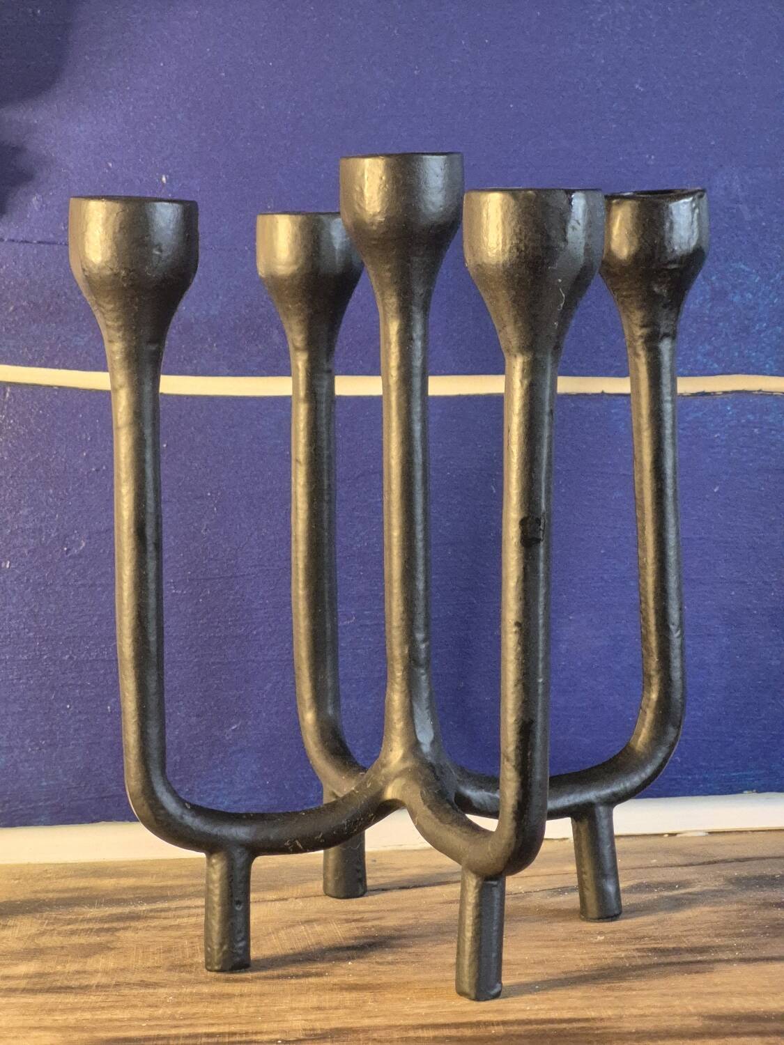 Scandinavian candle holders