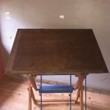 wooden architect's purpose table