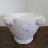 Old Apothecary white marble mortar