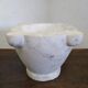 Old Apothecary white marble mortar