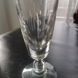 6 verres ancien bistrot absinthe