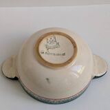 Vintage bowl with donkey motif La Fleet in Ré