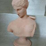 Terracotta bust of a woman