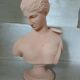 Terracotta bust of a woman