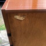 Sideboard with sliding glass doors