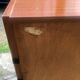 Sideboard with sliding glass doors