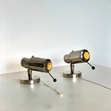 Pair of Zodiac wall lights by Jacques Biny for Lita 1950