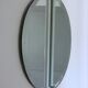Mmiroir ovale biseauté vintage