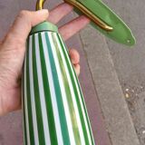 Pair of opaline wall lamps 1960