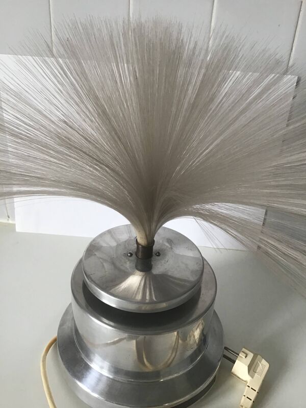Lampe vintage en fibre optique