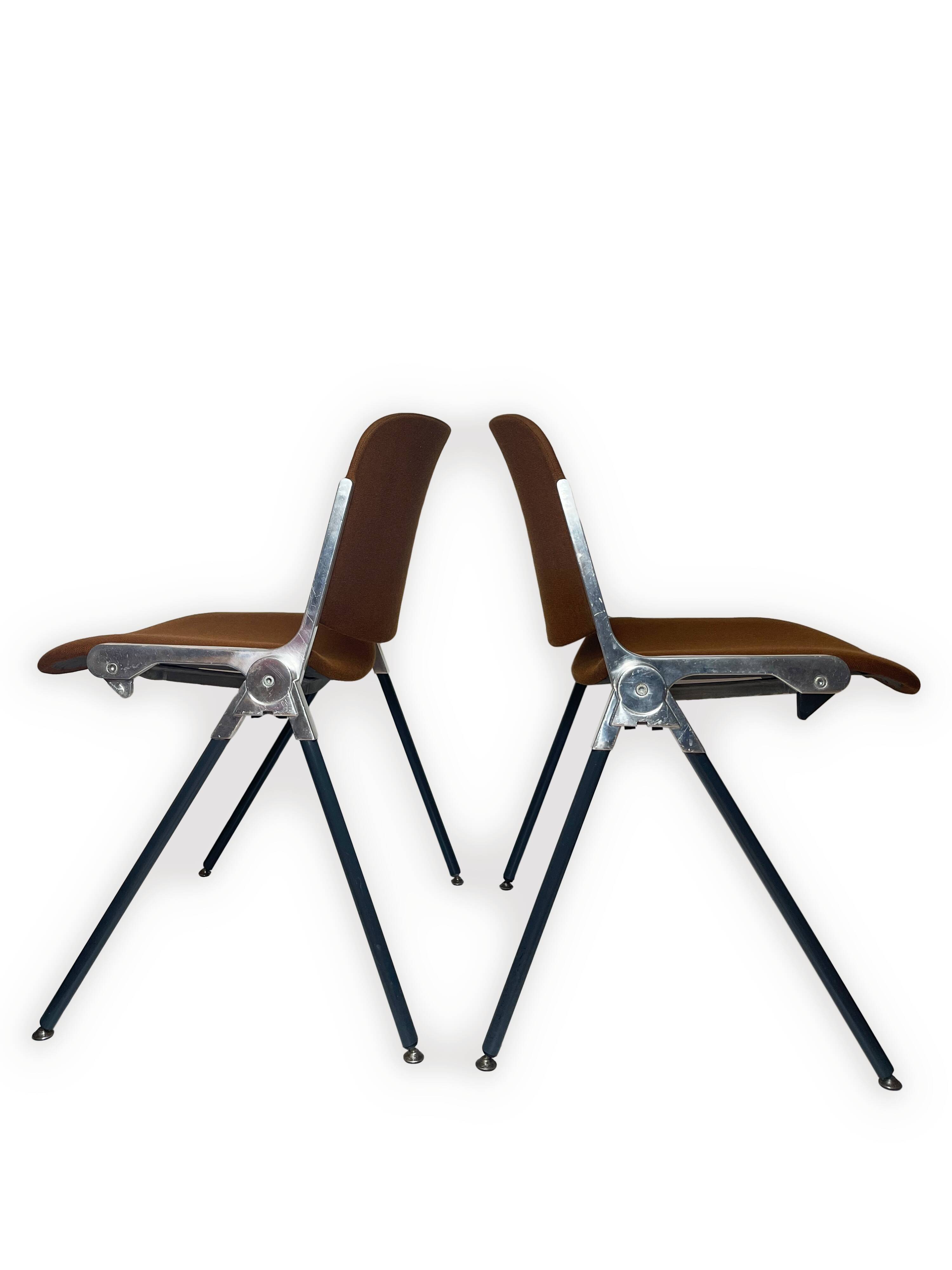 Agorà chairs designed by Paolo Favaretto for Emmegi, 1970s