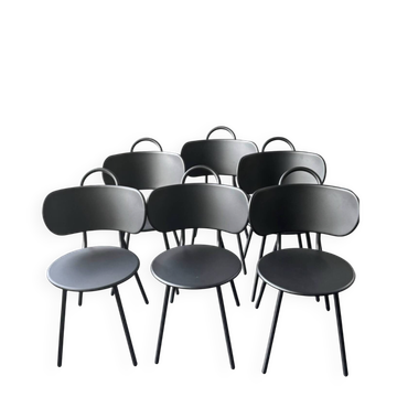 Lot 6 chaises Bibelo Swim par Margaux Keller
