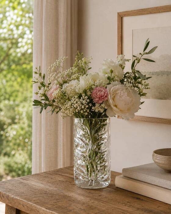 Crystal vase from Lorraine