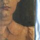 Portrait huile jeune fille
