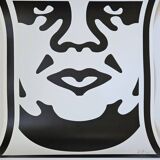 Shepard Fairey (Obey), OBEY 3-FACE (White), dated and signed.