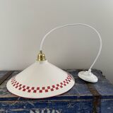 Vintage ceramic pendant lamp