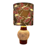 Upcycling: Table lamp made from Bay ceramic vase - Design by Bodo Mans - Form 62 - 17
