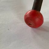 Vintage black metal magazine holder, circa 50's