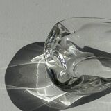 Small triangular glass ashtray France Reims