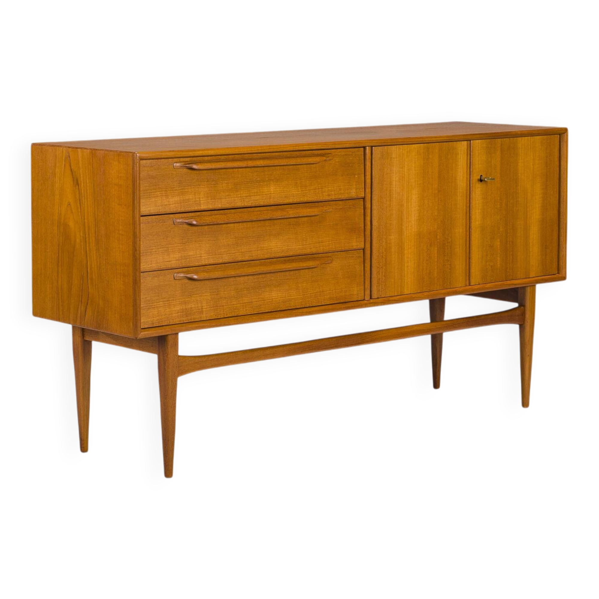 Mid-Century Teak Type RT 200 Sideboard in Teak by Heinrich Riestenpatt for